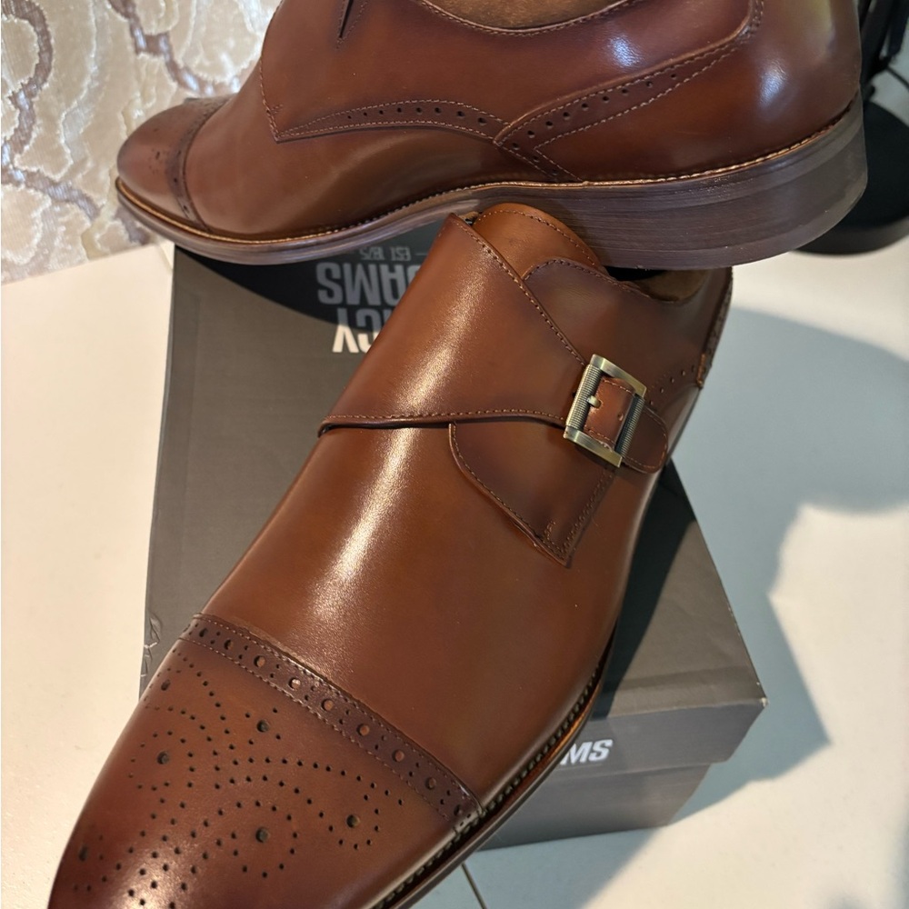 Stacy Adams Men’s Monk Strap shoes.